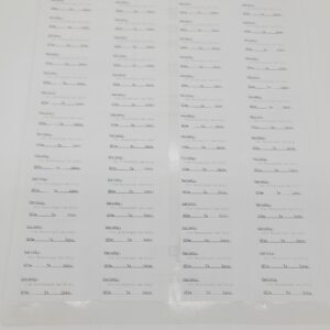 Genetic Labels Scientific Classification Tool Lab Supplies