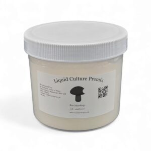 Liquid culture premix 16oz container with label