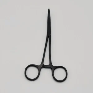 Black Forceps used in mushroom lab work