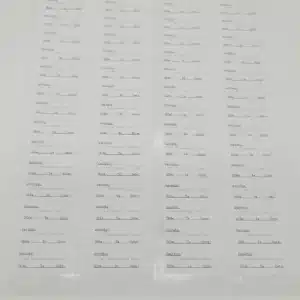 Genetic Tracking Label sheet. Label Your Plates with ease. Genetic Lab Labels - 60ct (Full Sheet)