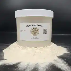 Light Malt Extract additive powder one pound container with label