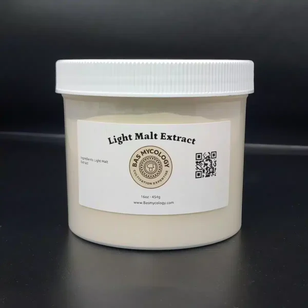 Light Malt Extract additive powder one pound container with label 2