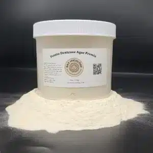Potato dextrose agar media powder in 1lb container