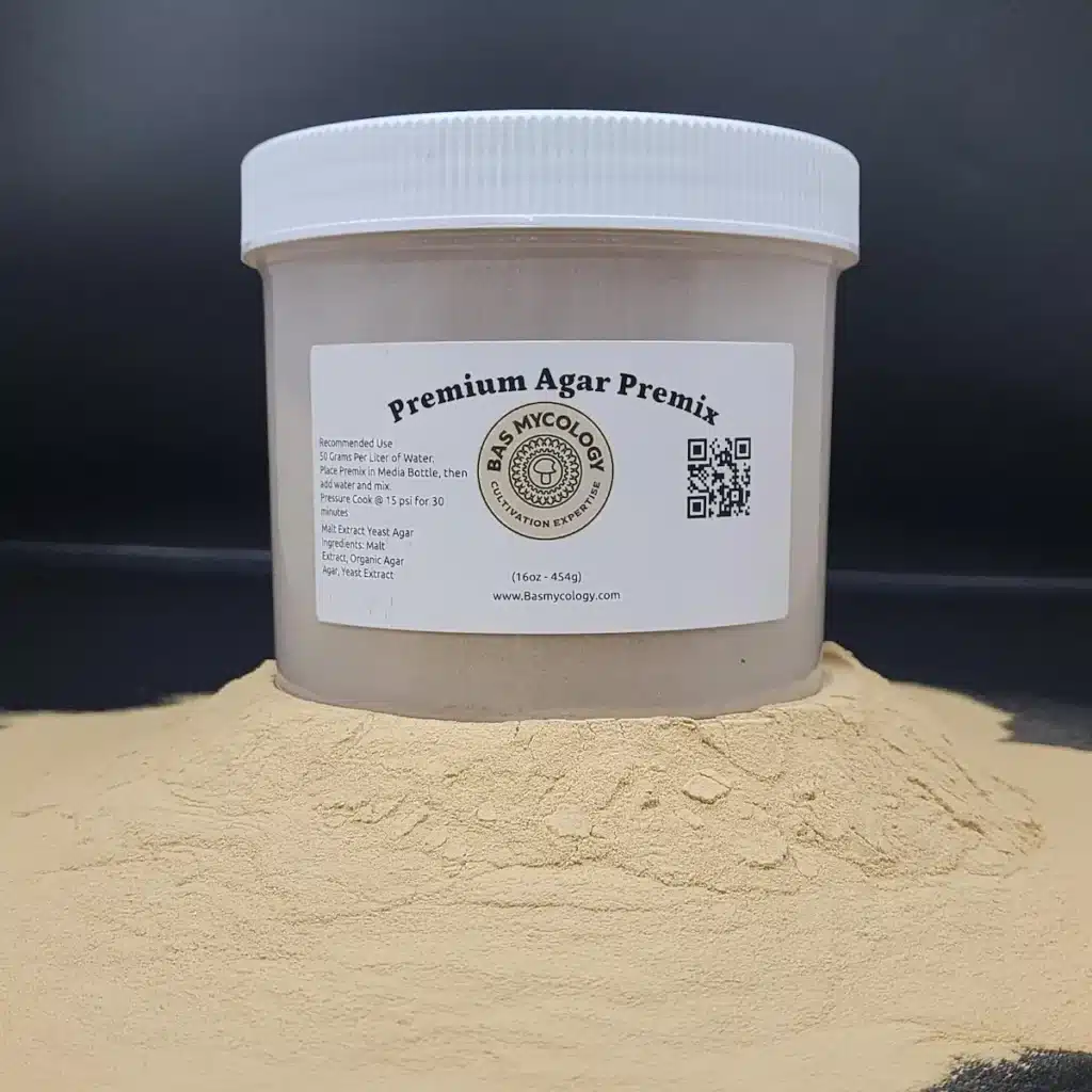 Home 24 Premium Malt Agar Premix. premix media one pound container with label