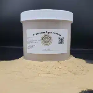 Premium Malt Agar Premix. premix media one pound container with label
