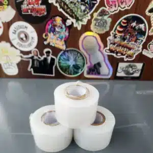 Plate wrap film rolls for sealing Petri dishes and agar culture plates – 3 roll pack